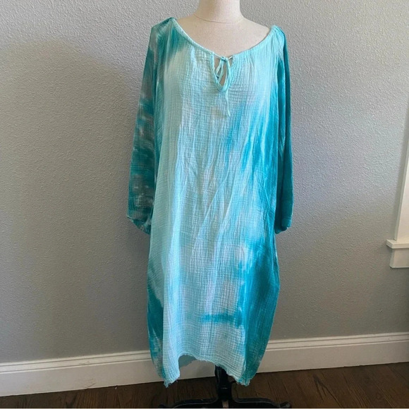 XCVI Noyer Double Gauze Cotton Dress Size Small NWT - Picture 1 of 8